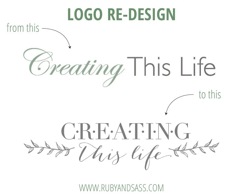 Logo Design: Creating This Life Blog